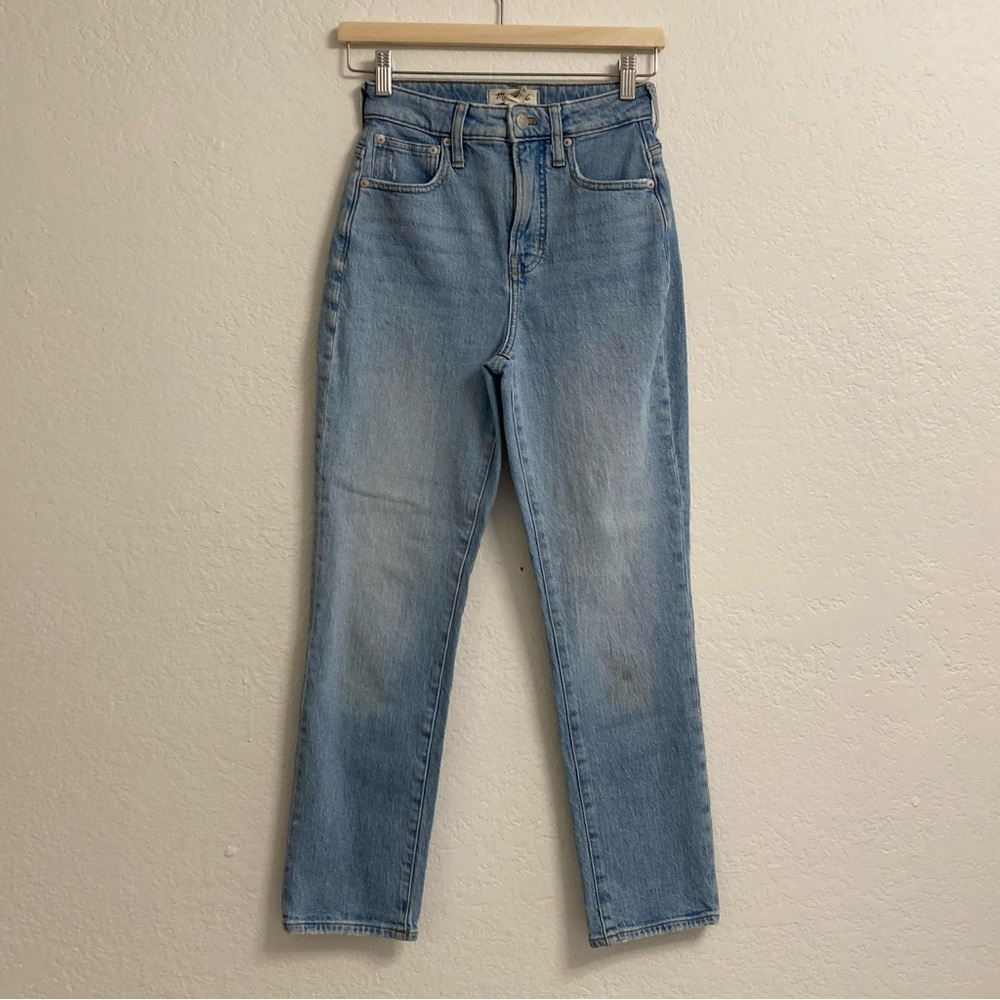 Madewell Blue The Curvy Perfect Vintage Jean,‎ Size 23
